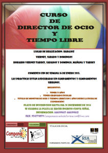 CURSO DE DIRECTOR DE OCIO Y TIEMPO LIBRE 2015_001